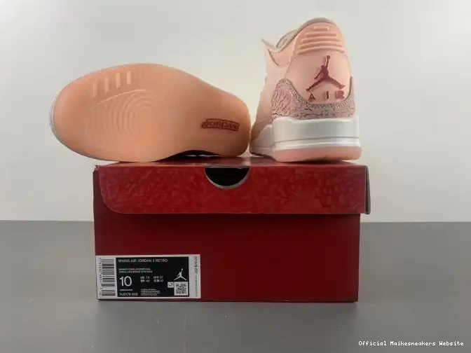 Official Maikesneakers 3 Jordan HJ0178-600 Valentines Air (W) Day 0611